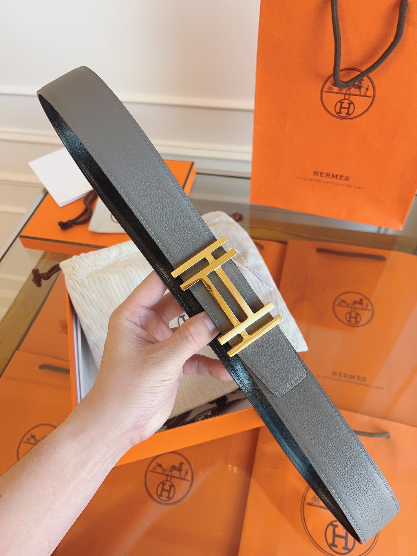 爱马仕皮带不带头正品爱玛仕
